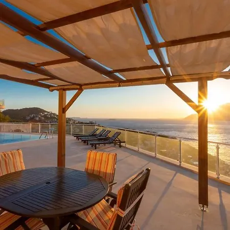 Lara With Private Pool And Sea View, Located In Antalya Peninsula Kaş
