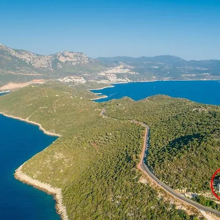 Lara With Private Pool And Sea View, Located In Antalya Peninsula Willa Kaş